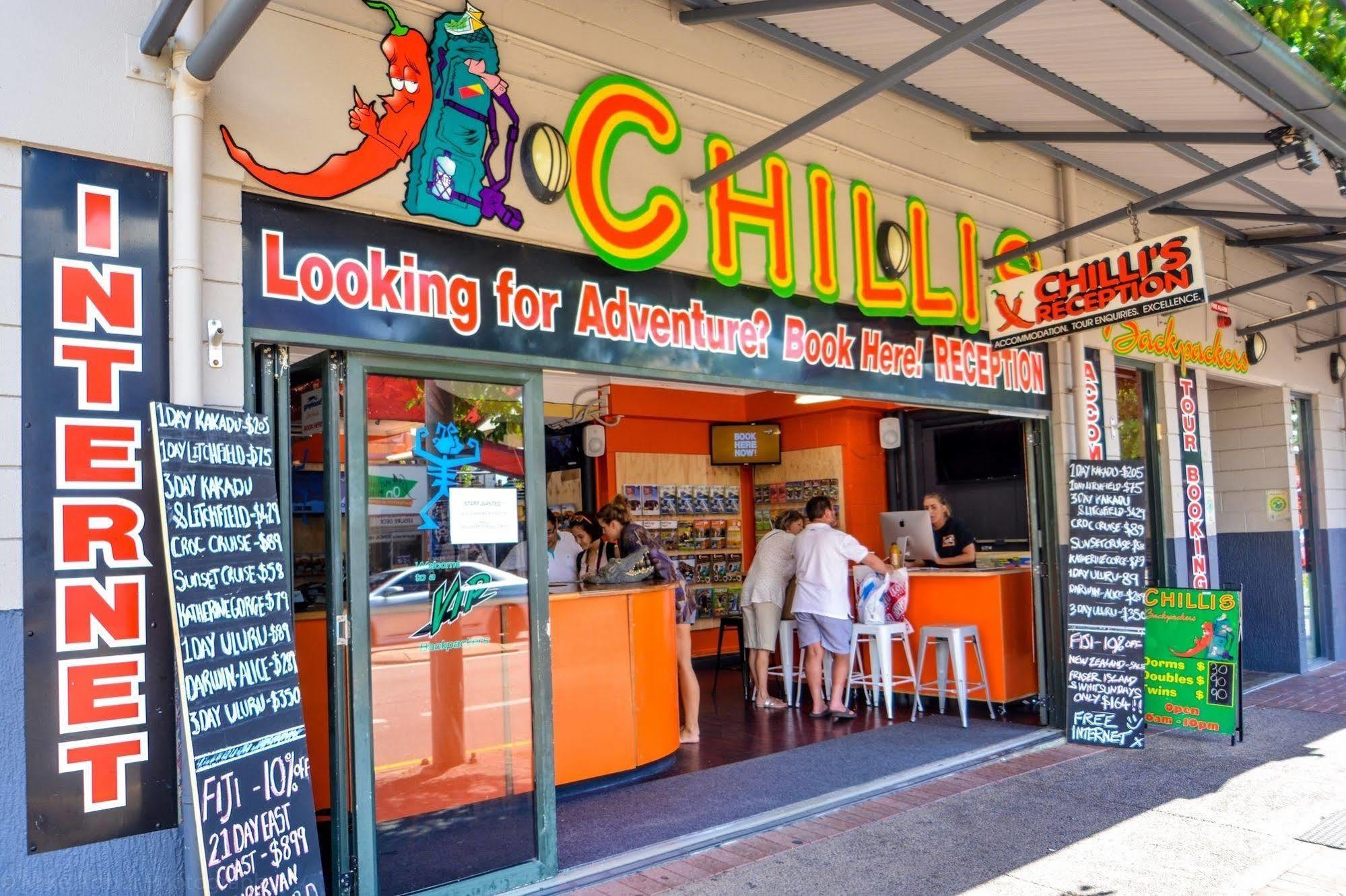 Chillis Backpackers Hostel Darwin Luaran gambar